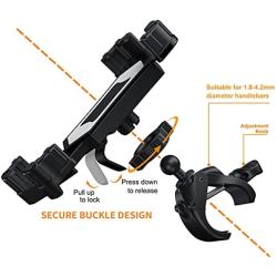 Motorcycle Phone Mount，[Full Protection & Super Stable] YOIGO Bike Phone Holder for 4.7