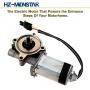 HZ-MONSTAR Electric RV Entry Step Motor 300-1457 1010002326 Compatible with 25 24 Series RV Step Motor, All Electric Step Replaces 369506 094707-05-701