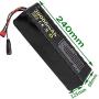 Wnicek 48V 20AH Ebike Battery Waterproof PVC Lithium-ion Battery Pack High Capacity Lithium Battery for 1000W 700W 500W 350W 250W Motor with BMS Protection and Charger