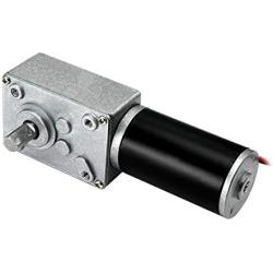 uxcell DC12V 65RPM High Torque Electric Power Speed Reduce Turbine Worm Gear Box Motor