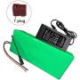 Wnicek Ebike Battery 48V 6Ah Lithium-ion Electric Bicycles Battery Waterproof PVC Battery Pack with BMS and Charger for 200W 250W 350W 500W Motor