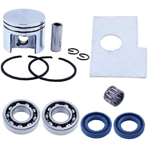 Motor Piston Crankshaft Oil Seal Bearing Air Filter Kit for Stihl MS180 MS 180 018 Chainsaw Spare Parts 38mm