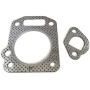 ITACO Overhaul Gasket Set Kit w/Head Gasket for Honda GX120 GX110 4HP 06111-ZE0-405 061A1-ZE0-000 061A1-ZE0-001 061A1-ZE0-010 061A1-ZH7-010 Motor Lawnmower Trimmer Engine
