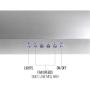 BV Range Hoods 30 Inches Under Cabinet| Dual Motor Extra High Power| Stainless Steel Kitchen Hood with LED Lights| Ducted Kitchen Exhaust Hood