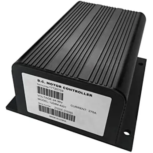 1204-027 Programmable DC Series Motor Controller, 1204M-4201 24V-36V 275Amp Compatible with EZGO Golf Cart Replace Curtis