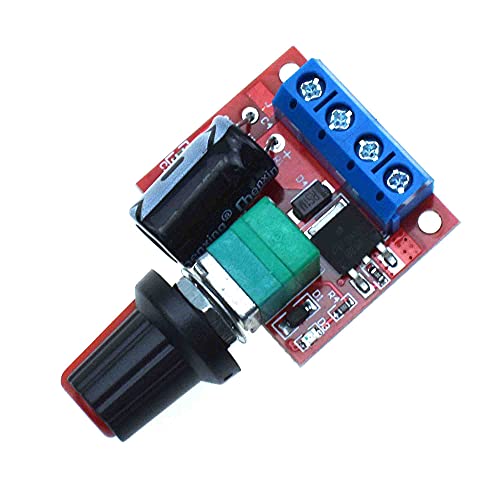 Mini DC-DC 4.5V-35V 5A 90W PWM DC Motor Speed Controller Module Speed Regulator Control Adjust Adjustable Board Switch 12V 24V