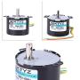 AC Motors Permanent Magnet Synchronous Motor CW/CCW XD-50KTYZ AC 220V for DIY Generator(20RPM)
