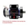Davitu DC Motor - 1Pcs High Power Treadmill Motor Universal DC Motor Permanent Magnet DC Motor Treadmill Motor 1.0 1.5 2.0 2.5 3.0 4.0HP - (Speed(RPM): 1.75HP)