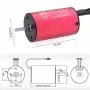 Surpass Hobby KK 2845 2600KV Waterproof Brushless Motor Shaft 3.175mm for 1/14 RC Car