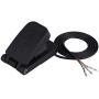 ATV Foot Pedal Electric Motorcycle Foot Brake Pedal Black Plastic ATV Foot Accelerator Throttle Speed Control Brake Pedal for Go Kart Electric Bikes Scooters ATV