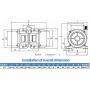 AC Vibrating motor for Industrial Machinery Vibration Source mve100/3 1PH 220V 40W 3000rpm
