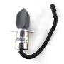 3934972 12V Shutoff Solenoid - SINOCMP Fuel Shutdown Solenoid for Cummins Excavator Parts, 3 Month Warranty