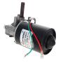 Fielect DC 12V 40RPM Reversible Worm Geared Motor High Torque Electric Gear Motor Turbine Worm Gear Box Reduction Motor, Right Shaft GW7085