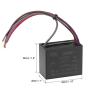 uxcell Ceiling Fan Capacitor CBB61 4.5/6/5uF 250V AC 4 Wires Metallized Polypropylene Film Capacitor 48x38x26mm for Electric Fan Pump Motor Generator