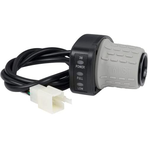 Twist Throttle for Razor MX500 - Premium OEM Twist Grip Throttle for 36 Volt Razor MX500 (Version 21+) and MX650 (Version 14+) Off Road Motorcycle - 6-Wire Connector - Part W13114501043 Twist Throttle for Razor MX500 - Premium OEM Twist Grip Throttle for 36 Volt Razor MX500 (Version 21+) and MX650 (Version 14+) Off Road Motorcycle - 6-Wire Connector - Part W13114501043