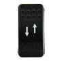 4 Pin Marine Grade ON-Off-ON/Open-Close/in-Out Momentary Rocker Switch with Blue LED Light and Etched Arrow Symbols DC 12V/20A, 24V/10A from U.S. SOLID