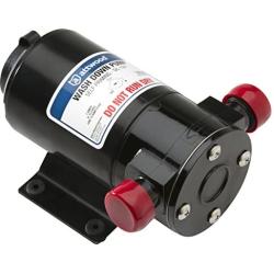 Attwood 115744 Self-Priming 12-Volt DC Motor Boat Washdown Pump with 7.5-PSI Pressure, Black