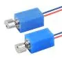 tatoko DC 3V 12000RPM Pager Cell Phone Micro Vibration Motor 4mm x 8mm for Cell Phone Electronic Device Repair Single Board Computers Project Classroom Project Bristle Bots Cable 20PCS
