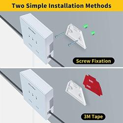 Water Leak Detection System with Automatic Shut Off Valve, 2 Sensors and Sound Alarm, Briidea Leak Water Automatic Shutoff, Flood Stopping for Water Heaters, Laundry and More