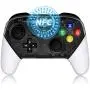 SINGLAND Wireless Controller for Nintendo Switch with NFC Function,Switch Gamepad with Dual Shock Vibration Motor Gyro 6-axis Sensing Function Remote Joystick for Nintendo Switch and PC (White)