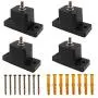 4 Pack Anti-Vibration Air Conditioner Mounting Bracket Shock-Proof Pads Rubber Vibration Isolator Mounts for Outdoor Air Conditioner Accessories 4 Pack Anti-Vibration Air Conditioner Mounting Bracket Shock-Proof Pads Rubber Vibration Isolator Mounts for Outdoor Air Conditioner Accessories