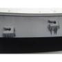 Kia Motors Genuine Rear Trunk Lip Spoiler PAINTED 1-pc Set For 2009 2010 Kia Forte : Cerato (EB - Ebony Black)