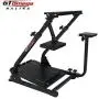 GT Omega Racing Wheel Stand for Logitech G920 G29 G923 Driving Force Gaming Steering Wheel, Pedals & Gear Shifter Mount V1, PS4, Xbox, Ferrari, PC - Foldable, Tilt-Adjustable to Ultimate Sim Racing Experience