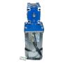 Bemonoc AC 110V 120W Electric Worm Gear Motor 28RPM High Torque with AC Speed Controller Kits Output Shaft Diameter 14mm