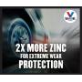 Valvoline VR1 Racing Synthetic SAE 20W-50 High Performance High Zinc Motor Oil 1 QT, Case of 6