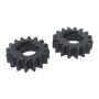 The ROP Shop (2) Starter Motor Drive Gears for John Deere M150236 M83184 Small Engines Motors