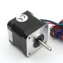 Nema17 42 Stepper Motor 40mm 64oz.in (45Ncm) 1.7A 1.8 Degree 2phase with 1M 4-pin Cable& Connector for 3D Printer Hobby CNC Router Engraving Milling Machine 17HS4401J