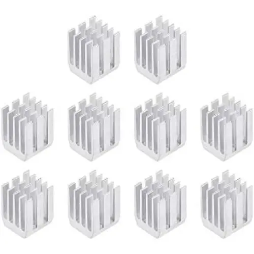 uxcell Electronic Radiators Heatsink for Stepper Motor,3D Printer 9x9x12mm Silver 10pcs uxcell Electronic Radiators Heatsink for Stepper Motor,3D Printer 9x9x12mm Silver 10pcs