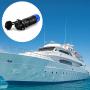 2 Set Trolling Motor Plug Receptacle Set Marine Boat Power Connector Waterproof Boat Plug 12 24 36 48 Volt Marine Plug for Freshwater Saltwater Trolling Motor Fishing Reel