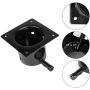 QuliMetal Grill Auger Motor Kit, Black Porcelain-Enameled Fire Burn Pot and Hot Rod Ignitor Kit Replacement Parts for Traeger and Pit Boss Pellet Grill with Screws and Fuse