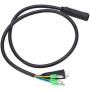 Vifemify Electric Bike Accessories 600mm Motor Convert Extension Cable 9 Pin Conversion Line Waterproof Connector Electric Conversion Kit