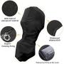 Softclub Outboard Motor Cover 8-20 HP, Full Outboard Engine Cover, Black 600D Waterproof Boat Motor Hood Cover