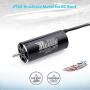 SURPASS HOBBY Rocket 2968 1800KV Brushless Motor Shaft 4mm with Water Cooling Set for RC Boat