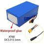 Jieoto 36V Electric Bike Battery 10S 5P 15Ah Lithium Battery Pack w/BMS + Charger for Electric Bike Tricycles Scooter Adapted 200W 250W 350W 500W 750W 1000W Motor