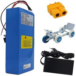 Wnicek 60V 18AH 20AH Ebike Lithium-ion Battery Pack for 1500W 1200W 1000W 750W 500W Motor for Moped Scooters Electric Motorcycles Electric Tricycles, etc. (with Charger)