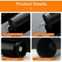 4 Pack Wind Spinner Motor Hanging Display Motor Battery Operated 20 RPM Rotating Motor Multi-Purposes for Wind Spinner Mobile Yard Decor Hanging Ornament Outdoor Sculptures-Medium Speed (4 Pcs Black)