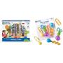 Learning Resources Primary Science Sensory Tubes - Set of 4 Tubes, Ages 2+ Science Toys for Kids, STEM Toys, Fine Motor and Sensory Toys & Helping Hands Fine Motor Tool Set Toy - 4 Pieces, Ages 3+