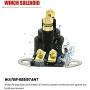 12V Starter/Power Trim Solenoid Replacement for Mercury Mariner Outboard Motors Replaces # 89-846070, 89-94318, 89-96158T, 89-94318, 89-96158, 89-96158T, 89-818864T