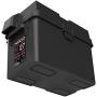 NOCO HM327BKS Group 27 Snap-Top Battery Box for Marine, RV, Camper and Trailer Batteries