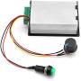 FTVOGUE DC 6-60V PWM Motor Speed Controller 12V 24V 36V 48V 30A Stepless Speed Regulation Digital Display Electronic Governor,Motor Equipment Accessories