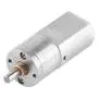 DC 12V Gear Box Reversible High Torque Reduction Electric Motor 15~200RPM Outer Diameter 20MM (15RPM)