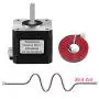 Twotrees Nema17 Stepper Motor, 4 Lead Stepper Motor Nema 17 Motor with 1m Cable 42BYGH 38MM 1.5A (17HS4401S) for CNC XYZ 3D Printer Twotrees Nema17 Stepper Motor, 4 Lead Stepper Motor Nema 17 Motor with 1m Cable 42BYGH 38MM 1.5A (17HS4401S) for CNC XYZ 3D Printer