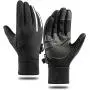 Winter Warm Touch Screen Gloves for Men and Women,ZZLOVE Windproof Waterproof Anti-Slip Cycling Running Gloves
