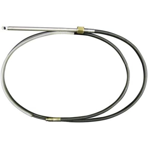 Uflex M66X09 Rotary Replacement Steering Cable, 9 , Black