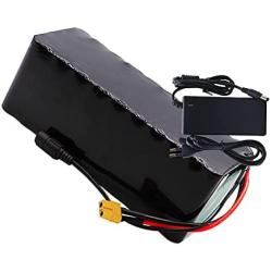 Wnicek 36V 7.5Ah Ebike Battery Pack 18650 Li-ion Cell Battery Customizable Lithium Battery for E-Bike Scooters Electric Tools for Motors Within 750W with BMS + Charger