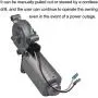 266149 RV Power Awning Motor Replacement Universal Motor 12-Volt DC 75-RPM Compatible with Solera Power Awnings Including Flat, Pitched and Short Assemblies